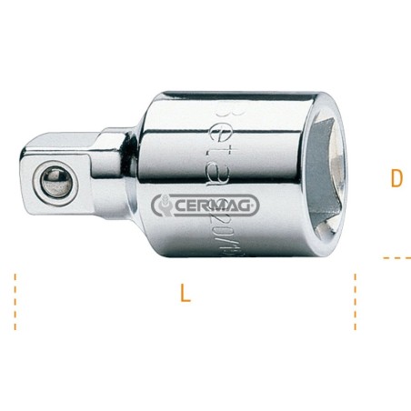Raccordo con attacco quadro femmina da 1/2" e maschio da 3/8" 70467 BETA | NewgardenAgri.com