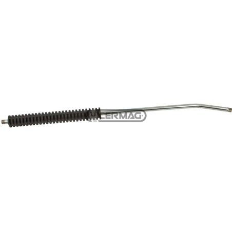 Lancia zincata fusa quadrata per testine turbo (fig.6) Lunghezza 900 mm 27034 | NewgardenAgri.com