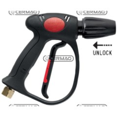 Pistola automática con acoplamiento rápido y conexión giratoria para altas presiones (fig. 2a) 28012 | NewgardenAgri.com
