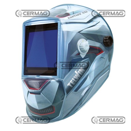 Telwin VANTAGE GREY XXL 70554 MMA/MIG - MAG/TIG Welding Helmet | NewgardenAgri.com