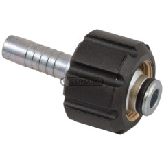 Raccordo a pressare per tubi da idropulitrici Tubo 3/8" inch Filetto M22x1,5 mm 81864 | NewgardenAgri.com