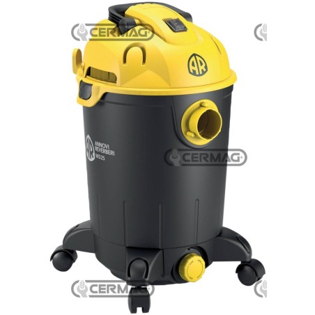 Aspiradora ANNOVI REVERBERI WD25 28320 para sólidos y líquidos | NewgardenAgri.com