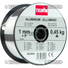 Bobina 0,45 kg di filo alluminio Diametro filo 1 mm 70517 Telwin | NewgardenAgri.com