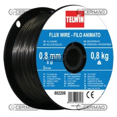 Bobina 0,8 kg di filo animato Diametro filo 0,8 mm 70525 Telwin | NewgardenAgri.com