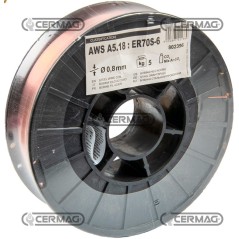 Bobina 5 kg di filo acciaio Diametro filo 0,8 mm 70527 Telwin | NewgardenAgri.com