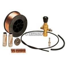 Telwin 70528 disposable gas cylinder steel welding kit | NewgardenAgri.com