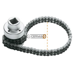Chiave snodata a doppia catena sottile per filtri olio 70430 BETA | NewgardenAgri.com