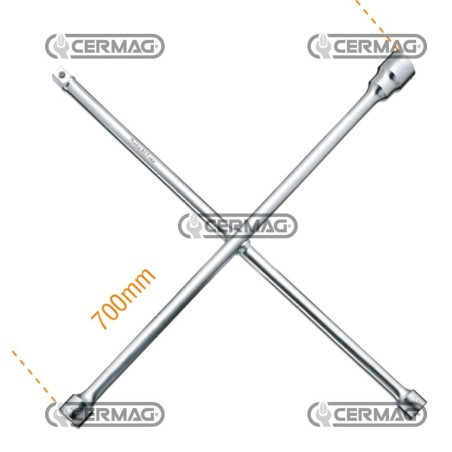 Chiave a croce per dadi ruote Misura 24x27x32 mm 3/4 70133 BETA | NewgardenAgri.com