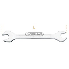 Chiave a forchetta doppia Misure 55x60 mm 70054 BETA | NewgardenAgri.com