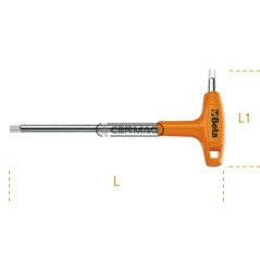 Chiave maschio esagonale piegata con impugnatura Misura 6 mm 70236 BETA | NewgardenAgri.com