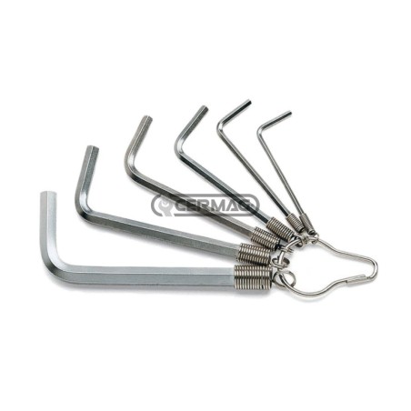 Serie da 6 chiavi maschio esagonali piegate 70213 BETA | NewgardenAgri.com