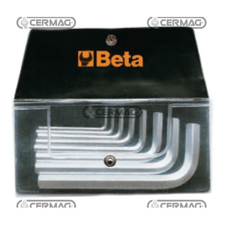 Serie da 10 chiavi maschio esagonali piegate 70214 BETA | NewgardenAgri.com