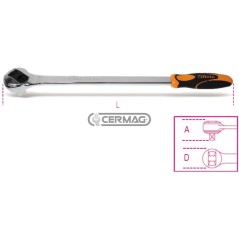 Carraca reversible de 72 dientes con accionamiento cuadrado macho de 3/4" 70482 BETA | NewgardenAgri.com