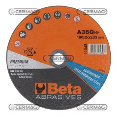Disco da taglio per acciaio e inox Misura 230x2 mm 70563 BETA | NewgardenAgri.com