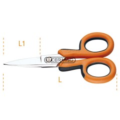Forbici per elettricisti a lame dritte Lunghezza - L 145 mm 70364 BETA | NewgardenAgri.com