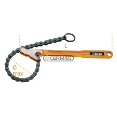 Wendekettenrohrzange Durchmesser 4" - 115 mm 70322 BETA | NewgardenAgri.com