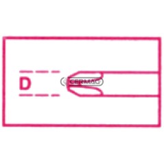 Tournevis pour vis cruciformes Phillips® PHxDxL 0x3x100 mm 70293 BETA