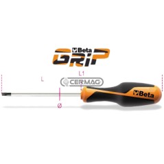 Schraubendreher für TORX®-Schrauben - Beta GRIP Größe T25 70269 BETA | NewgardenAgri.com