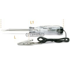 Stromkreisprüfer-Schraubendreher 6–24 V SxAxL 0,5 x 3 x 44 mm 70304 BETA | NewgardenAgri.com