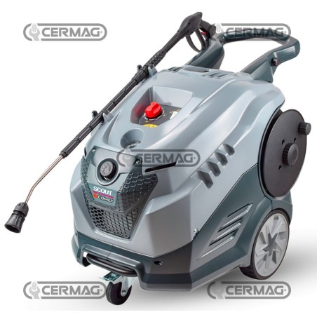NUEVA HIDROLIMPIADORA DE AGUA CALIENTE SCOUT 150 EXTRA (semiprofesional) Caudal máximo 540 l/h 26886 COMET | NewgardenAgri.com