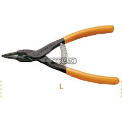 Pinza a becchi dritti per anelli elastici esterni Misure 3÷10 mm 70334 BETA | NewgardenAgri.com