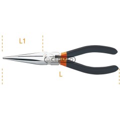 Extra lange, gerade Halbrundzange mit PVC-Griffen, Länge: L 200 mm, Artikelnummer: 70349 BETA | NewgardenAgri.com