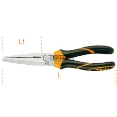 Pinza a becchi piatti lunghissimi dritti con impugnatura bimateriale Lunghezza - L 200 mm 70352 BETA | NewgardenAgri.com
