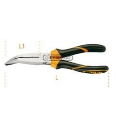 Pinza a becchi piatti lunghissimi piegati con impugnatura bimateriale Lunghezza - L 200 mm 70353 BETA | NewgardenAgri.com