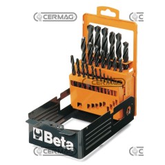 Brocas helicoidales cilíndricas, serie corta, acero HSS laminado, diámetro 1÷10 x 0,5 mm 70377 BETA | NewgardenAgri.com