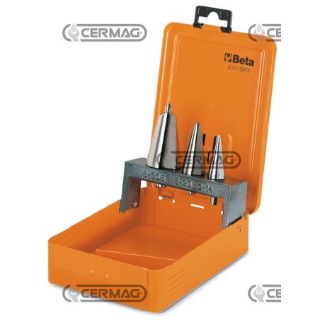 Brocas cónicas para taladrar y ensanchar en acero HSS. Diámetro 3÷30 mm. 70380 BETA. | NewgardenAgri.com
