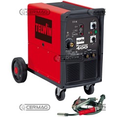 Soldadora de alambre MIG-MAG/FLUX/BRAZING - MASTERMIG 400 70511 Telwin | NewgardenAgri.com