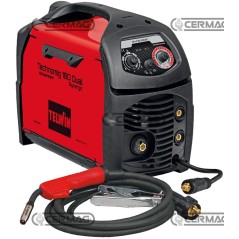 Saldatrice inverter a filo MIG-MAG/FLUX/BRAZING/MMA/TIG DC-LIFT - TECHNOMIG 180 DUAL SYNERGIC 70512 Telwin | NewgardenAgri.com