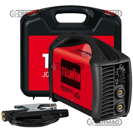 Soldadora inverter de electrodos MMA y TIG - TECNICA 171/S 70505 Telwin | NewgardenAgri.com