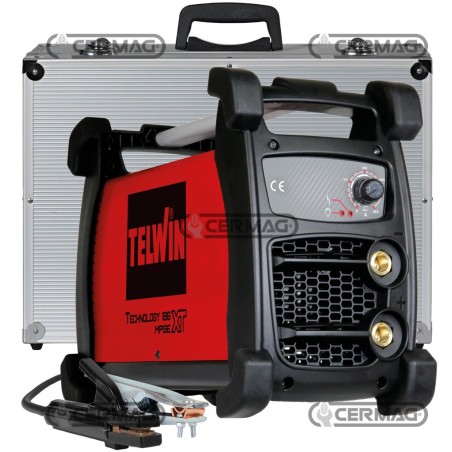 Soldadora de electrodo inversora MMA y TIG - TECNOLOGÍA 186 XT MPGE 70507 Telwin | NewgardenAgri.com