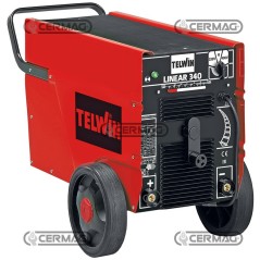 Soldadora de electrodos MMA en corriente continua - LINEAR 340 70510 Telwin | NewgardenAgri.com