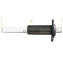 Scalpello extrapiatto con tagliente dritto e paramano 70407 BETA | NewgardenAgri.com