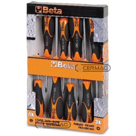 Serie da 8 giravite 70261 BETA | NewgardenAgri.com