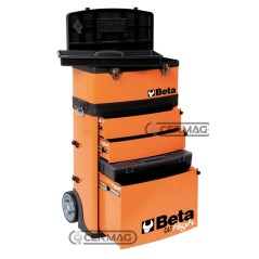 70449 BETA Chariot à outils empilable à 2 modules, vide | NewgardenAgri.com