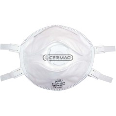 Filternde Halbmaske mit Ventil für Staub, Fasern und giftige Dämpfe, Schutzklasse FFP3 76056 | NewgardenAgri.com