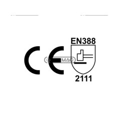 76156 Handschuh aus durchgehendem Nylon-/Polyurethan-Gewebe