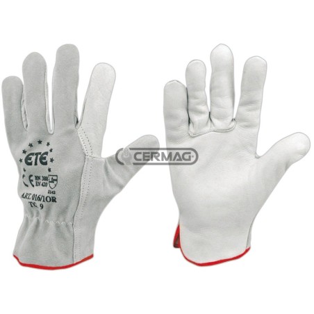 76007 GANTS EN CUIR FLEUR ET CUIR DE VEAU | NewgardenAgri.com