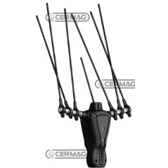 Cosechadora eléctrica de aceitunas OLIVCER 500 PLUS Golpes 1200 min Longitud 1,7 ÷ 2,2 m 20998 Fabricada en Italia