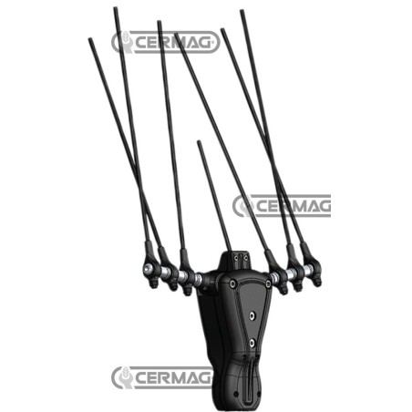 Cosechadora eléctrica de aceitunas OLIVCER 500 PLUS Golpes 1200 min Longitud 1,7 ÷ 2,2 m 20998 Fabricada en Italia