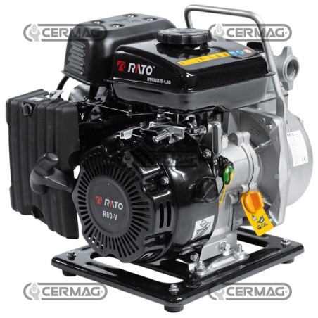 Bomba de motor autocebante RT40 para agua limpia. Caudal máximo: 233 l/min. 78214 RATO | NewgardenAgri.com