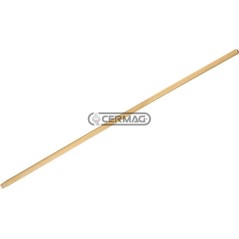 Rastrillo de plástico con mango de madera 78176 | NewgardenAgri.com
