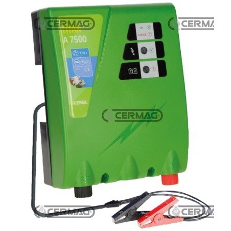 TITAN A 7500 Batteriebetriebenes Weidezaungerät 12/230 V 01206 Kerbl | NewgardenAgri.com