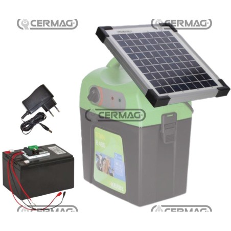 Set solare 5W per elettrificatori 01214 Kerbl | NewgardenAgri.com