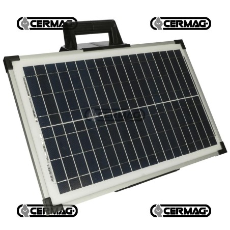 TITAN S 4200 solar energizer and 12 V power panel 01269 Kerbl