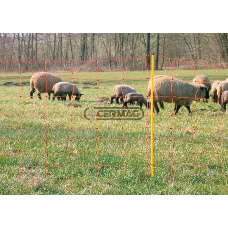 Rete elettrica per pecore - CLASSICNET Lunghezza 50 m Altezza 108 cm 01224 Kerbl | NewgardenAgri.com