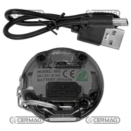 Porte-clés lumineux LED CERMAG 00305